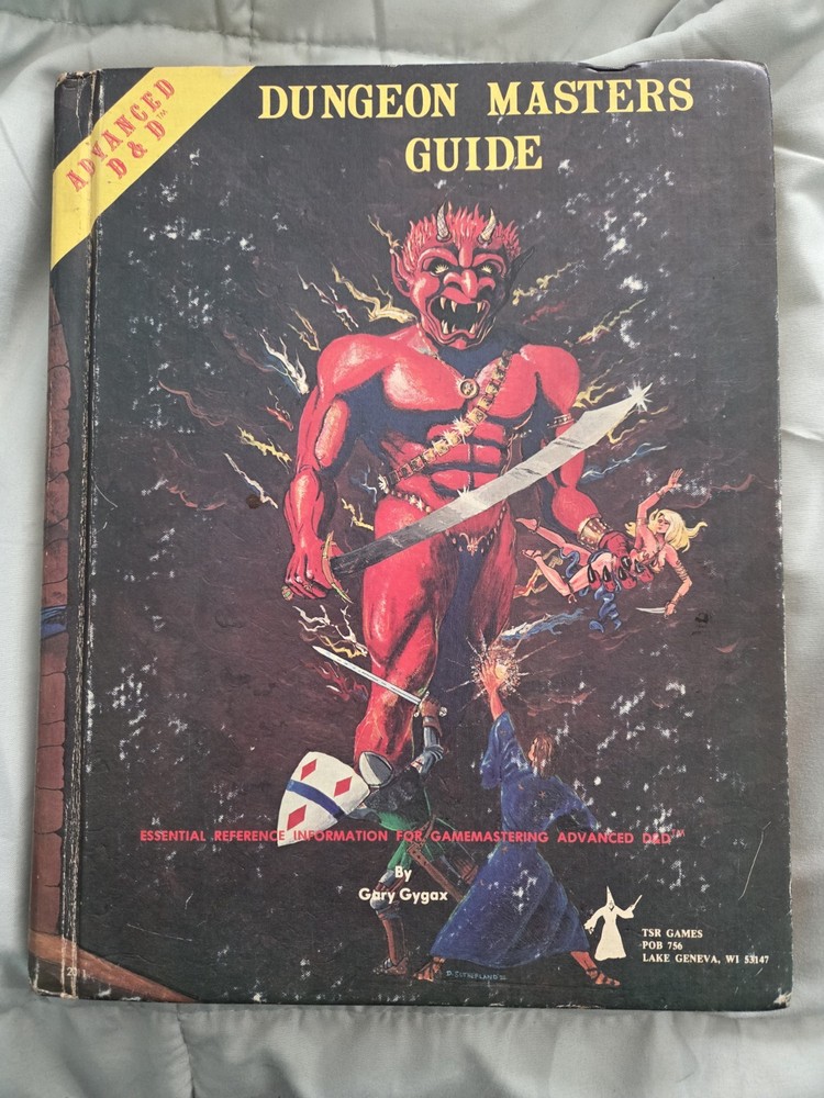 Advanced D&D Dungeon Masters Guide 1st Edition