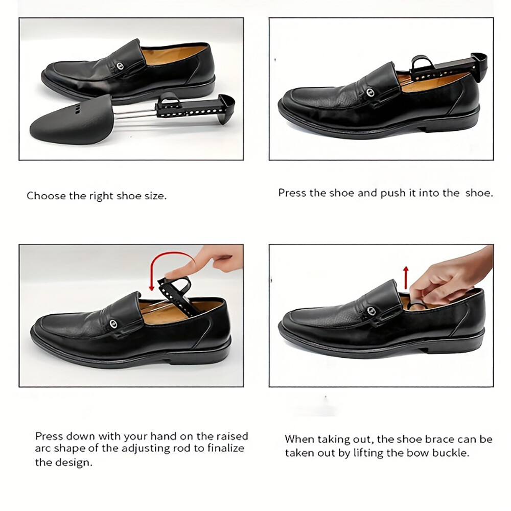 Adjustable Plastic Shoes Tree Support Expander Reusable Stretcher Shaper Keepers