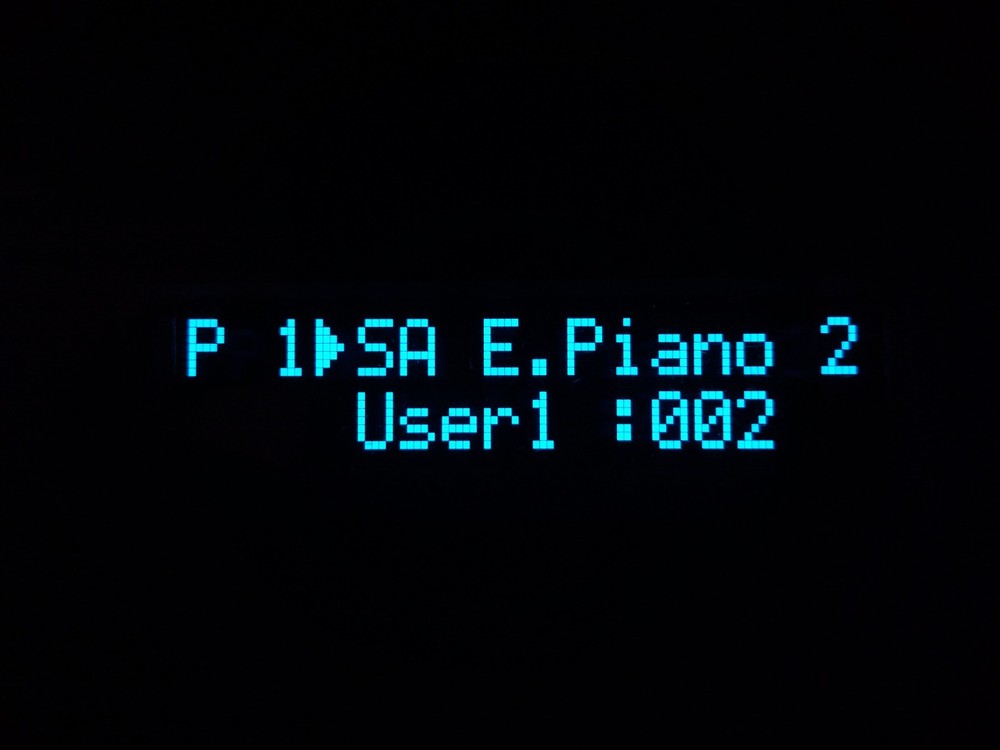 Roland XP-10 OLED Display Upgrade *Blue*