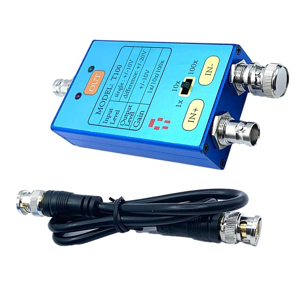 Battery Powered Differential Probe Single Ended Input Impedance Maintenance