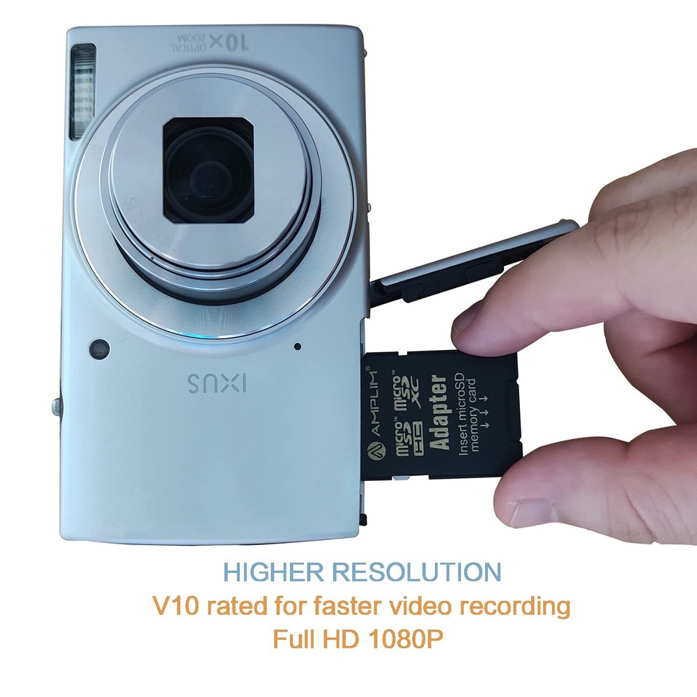 32GB Micro SD Card, 2 Pack MicroSD Memory Plus Adapter, MicroSDHC Class 10 UH...