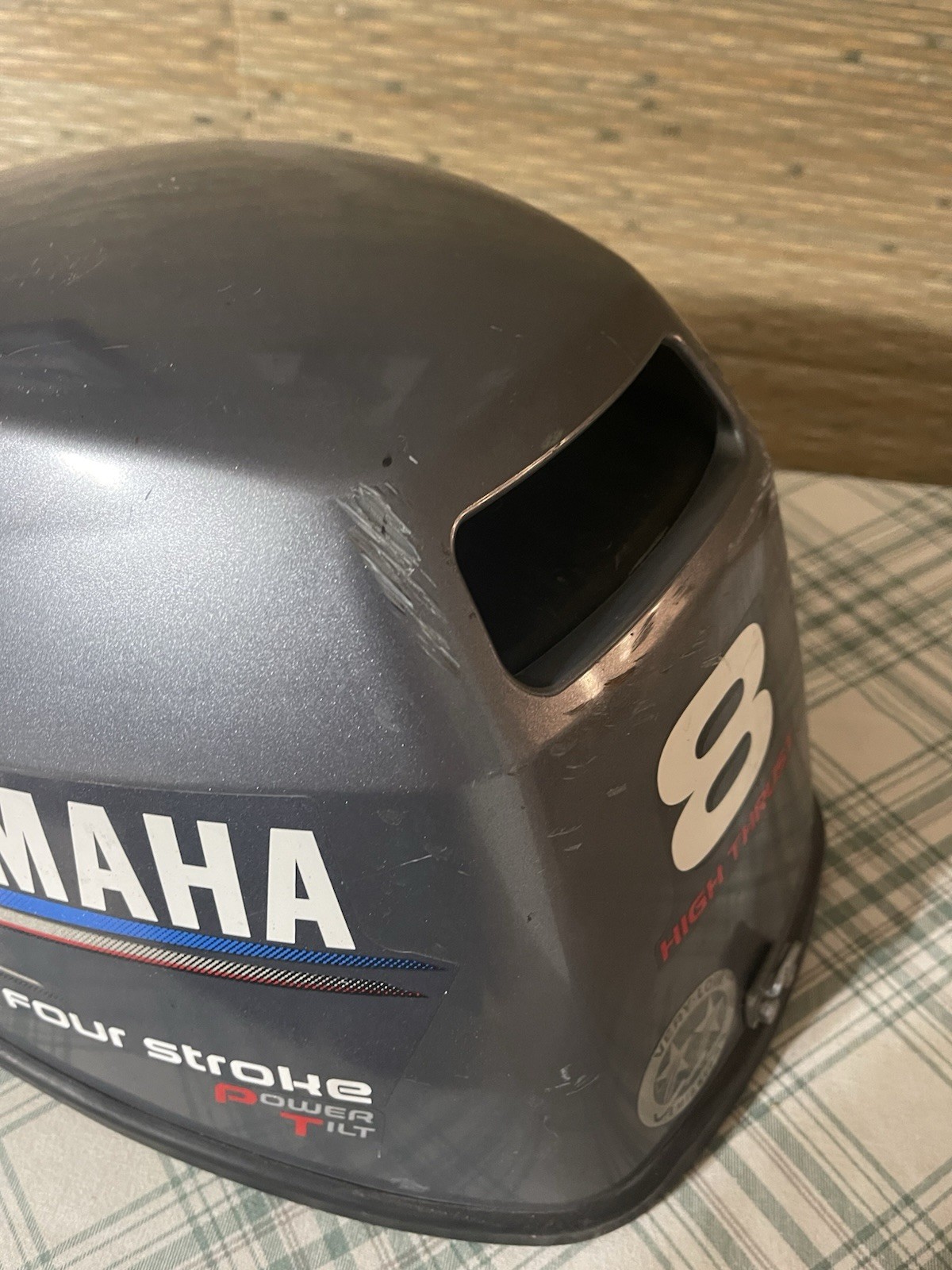 69G-42610-20-4D Yamaha Outboard 4 Stroke 8HP 9.9HP High Thrust Hood Top Cowling