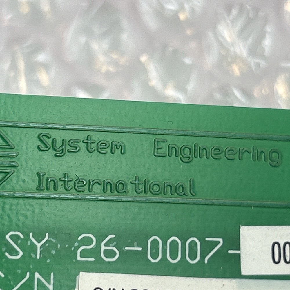 SEI System Engineering International - # 26-0007 - PCB - Board Only