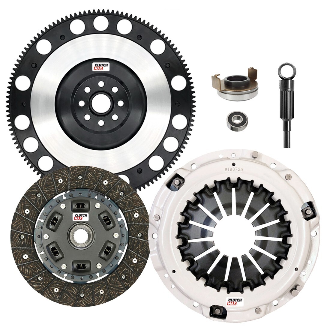 STAGE 2 CLUTCH KIT & LIGHTEN FLYWHEEL for 2006-17 SUBARU IMPREZA WRX EJ255 FA20F