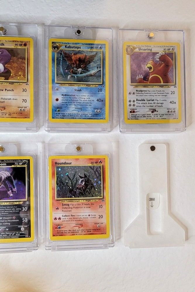 Magnetic One Touch Case Display Wall Mount Stand 2 Pack