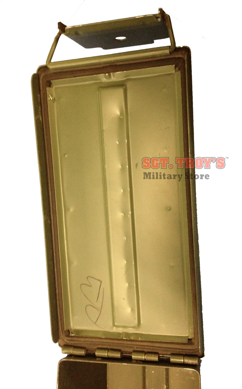 6 PACK Original .50 CALIBER 5.56mm AMMO CAN M2A1 50CAL METAL AMMO CAN BOX VGC