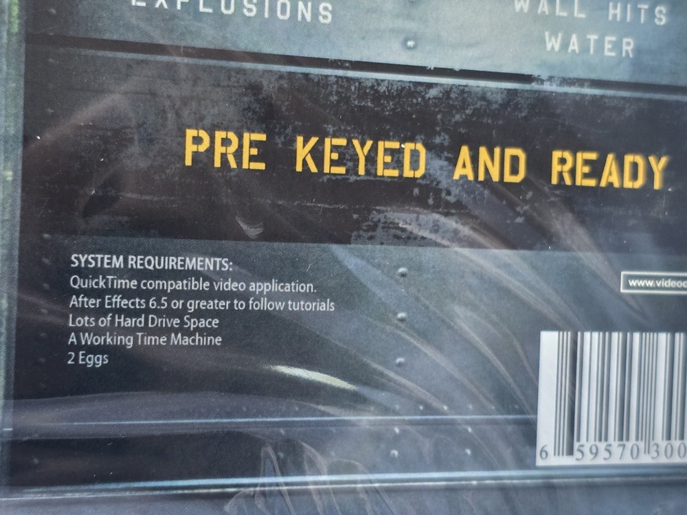 Action Essentials 2 DVD ROM High Definition Action Stock Visual Effects