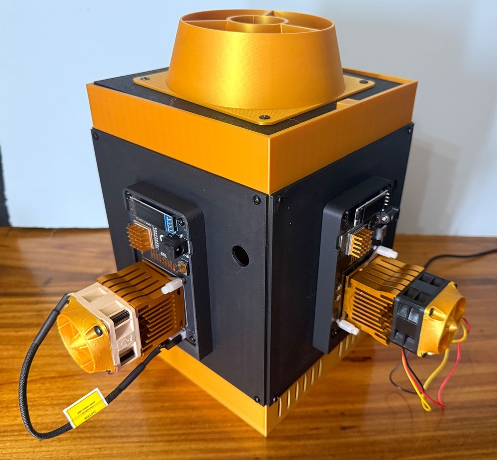 Fully Customizable Crypto Cooling Tower - The Crypto Cube v3 - Gamma 601