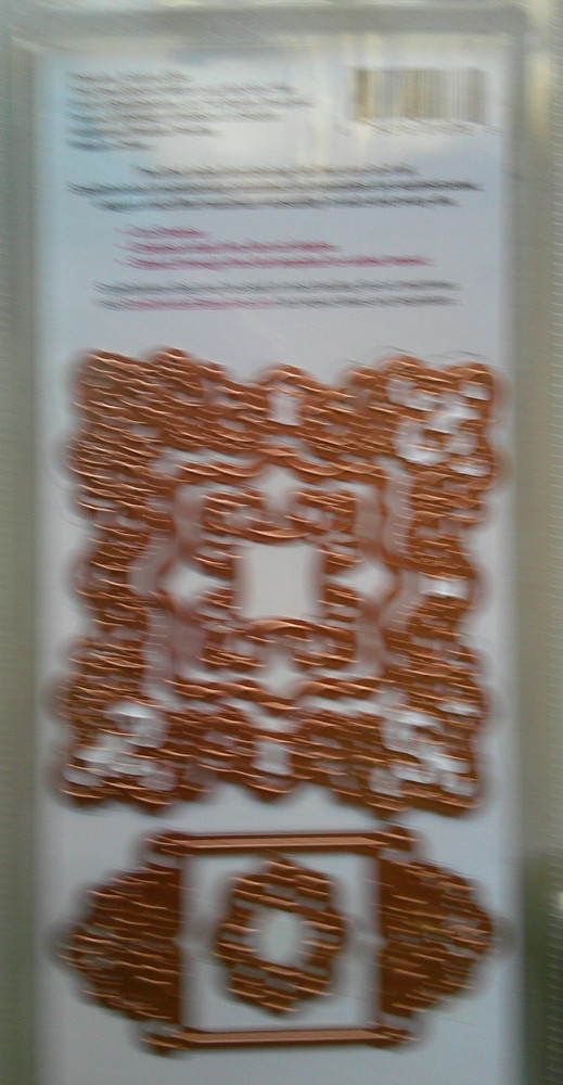Spellbinders Ornate Squares Shapeabilities Die S5-166