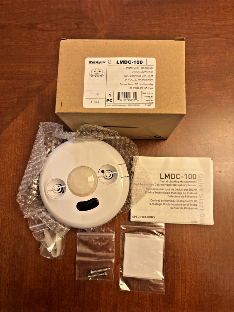 Legrand Wattstopper LMDC-100 DLM Dual Tech Sensor Ceiling Mount