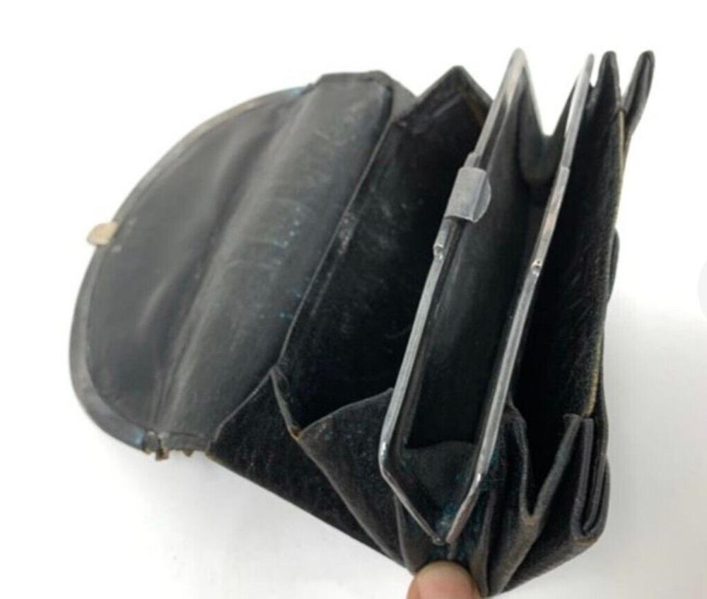 Gorham 1889 Gorham Leather & Sterling Silver Wallet