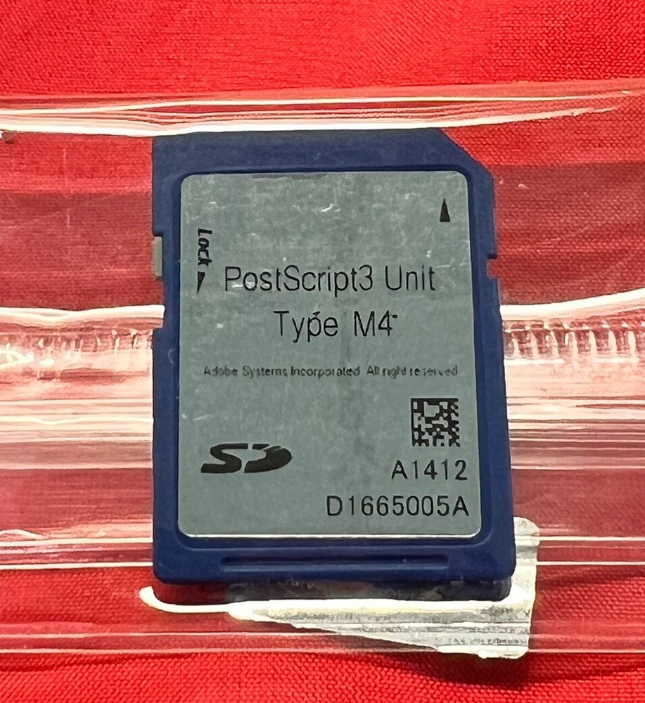 Ricoh Postscript3 Type M4