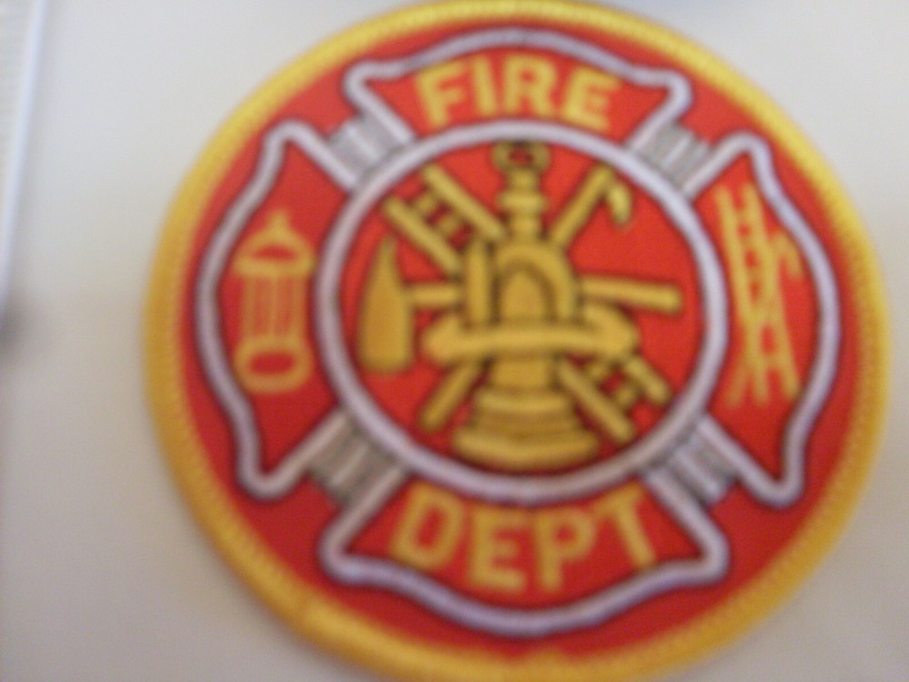 Fire fighter firefighter 9 patch collection patches embroidered for display