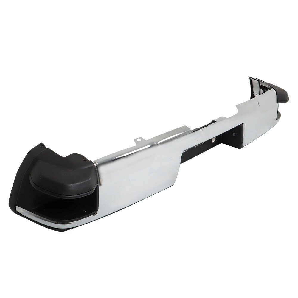 For Chevy Silverado GMC Sierra 1500 2014-2018 Chrome Rear Step Bumper Assembly