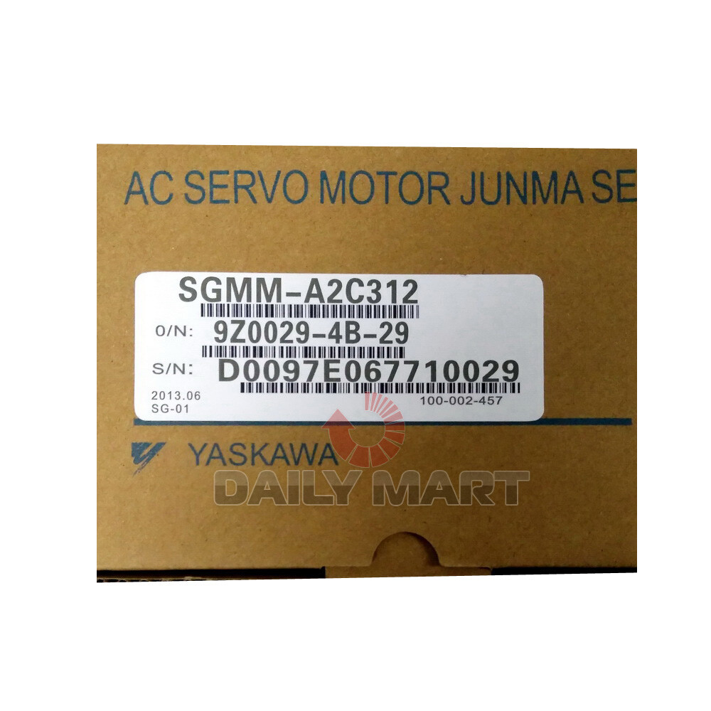 Used & Tested YASKAWA SGMM-A2C312 Servo Motor
