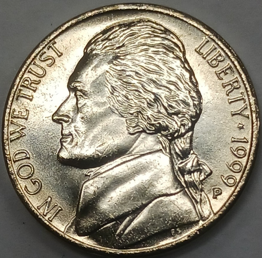 1999-P Jefferson Nickel BU Uncirculated