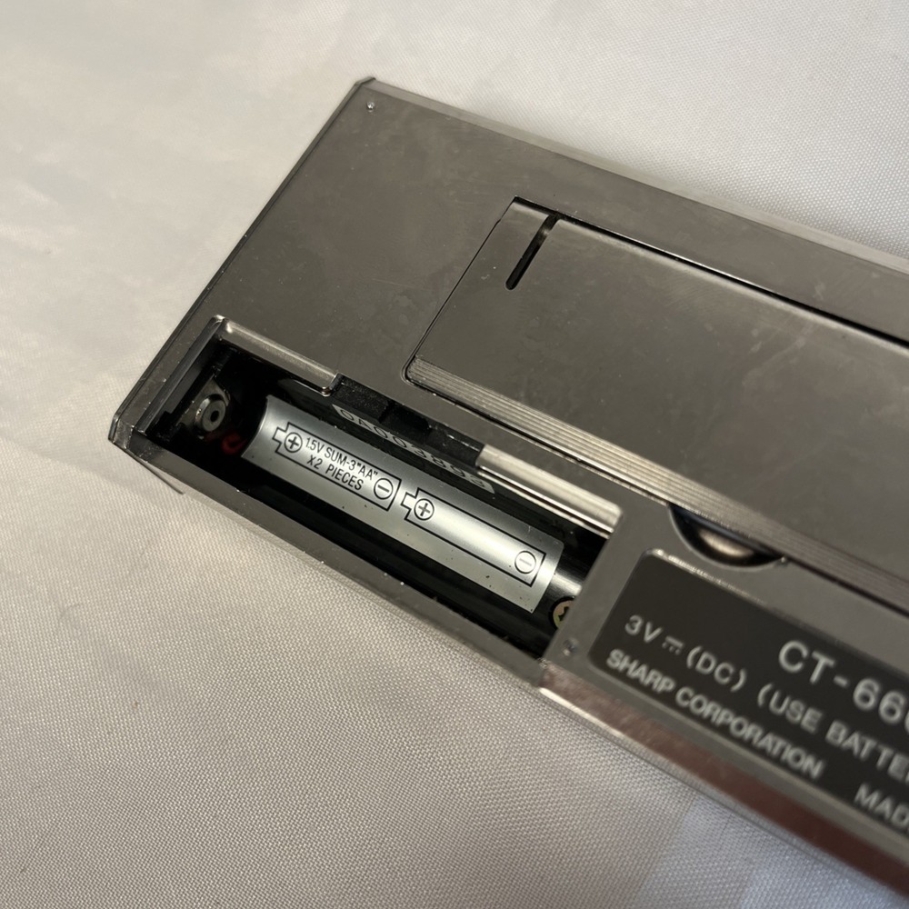 Sharp CT-660 ‘Talking Clock’ - Read Description (#37)