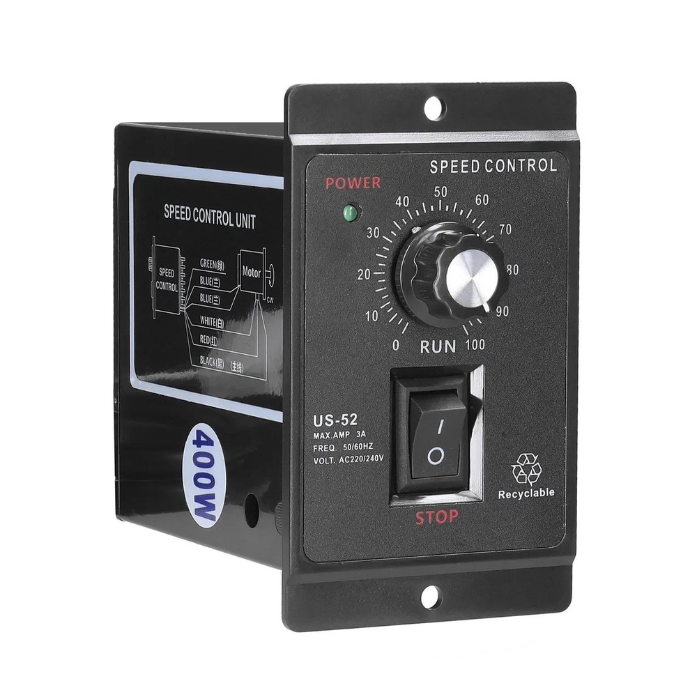 Div 400w Ac220v Motor Speed Controller Multifunctional Motor Speed Regulator