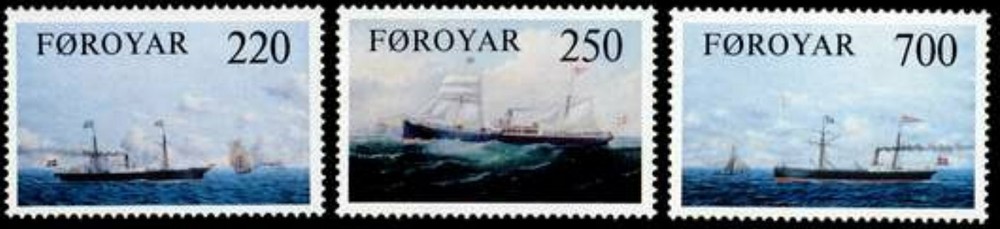 Faroe #90-92 Fa81-83 MNH