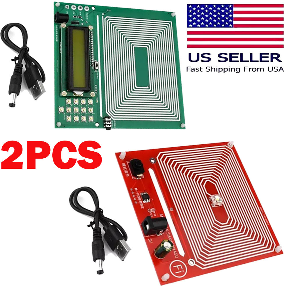 2 Pack Adjustable 0.1HZ-30KHZ For Schumann Wave Frequency Pulse Generator USA
