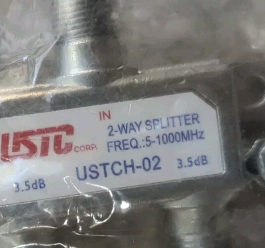 3 way splitter & USTCH-02 3.5/3.5 db
