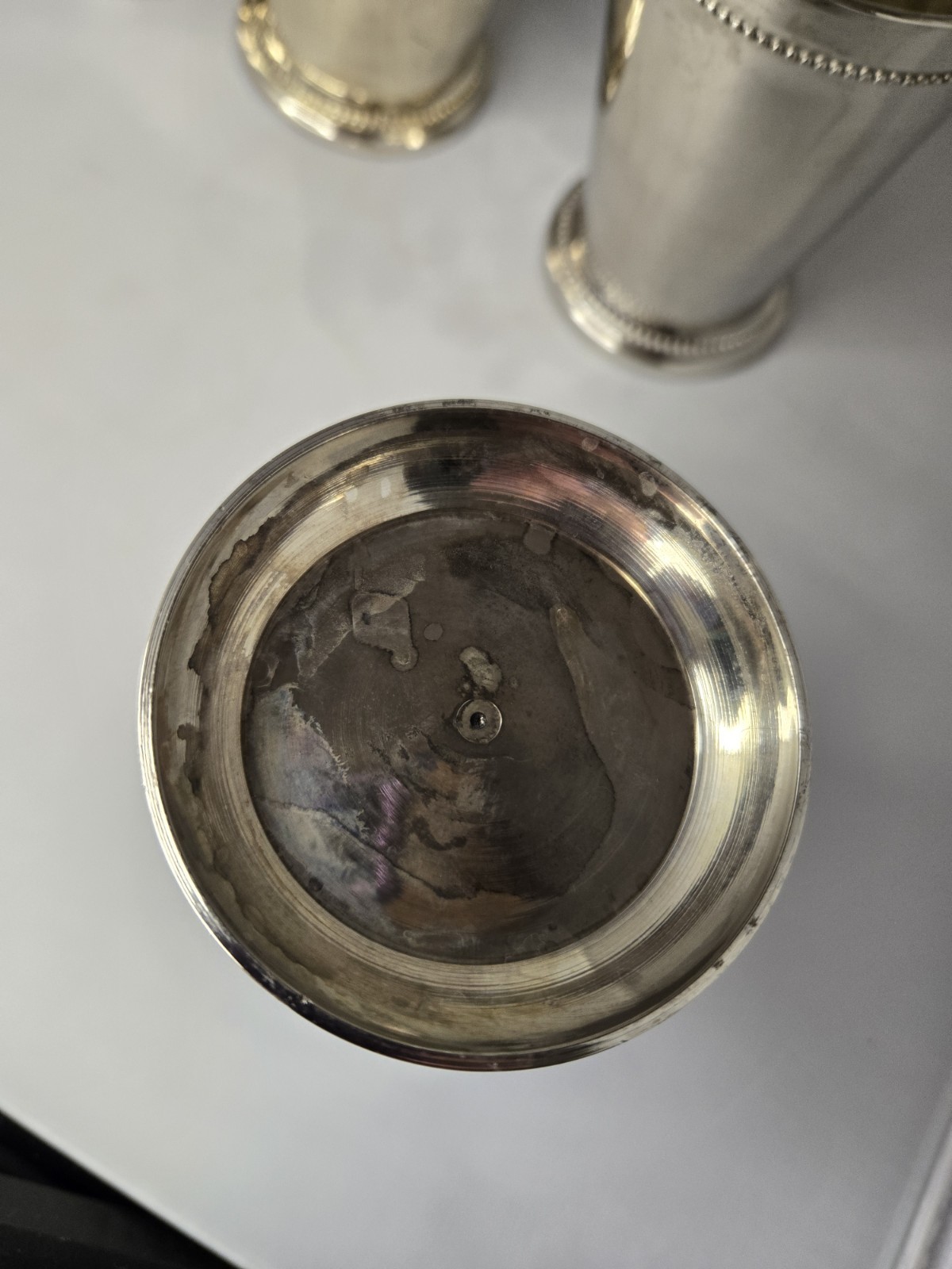 Vintage Silver Julep Cup (Each Cup Sold Separately)