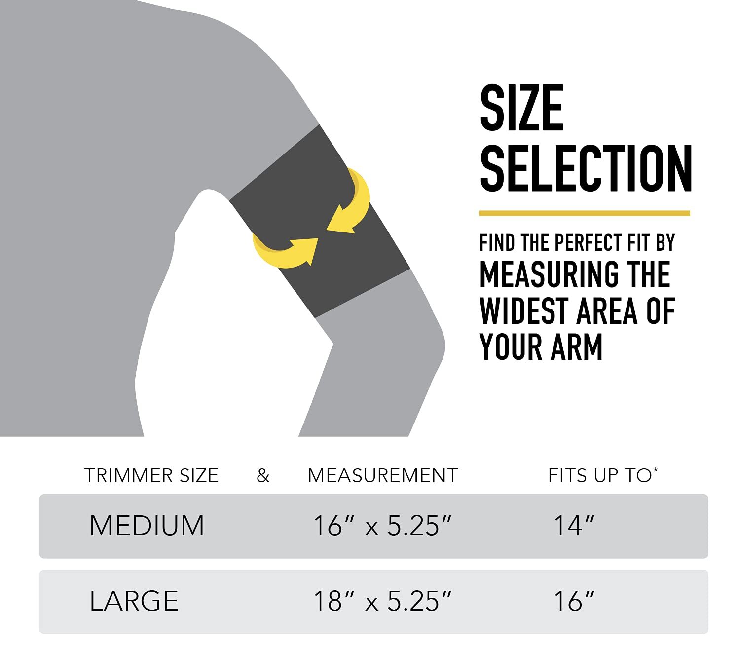 Sweet Sweat Arm Trimmer for Men & Women - Includes Mesh Carrying Bag (Pink, L)