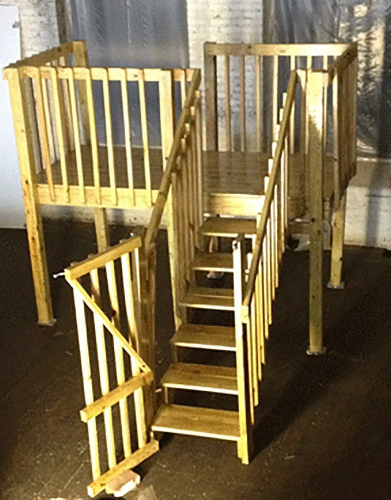 8' X 8' Above Ground Pool Deck Kit