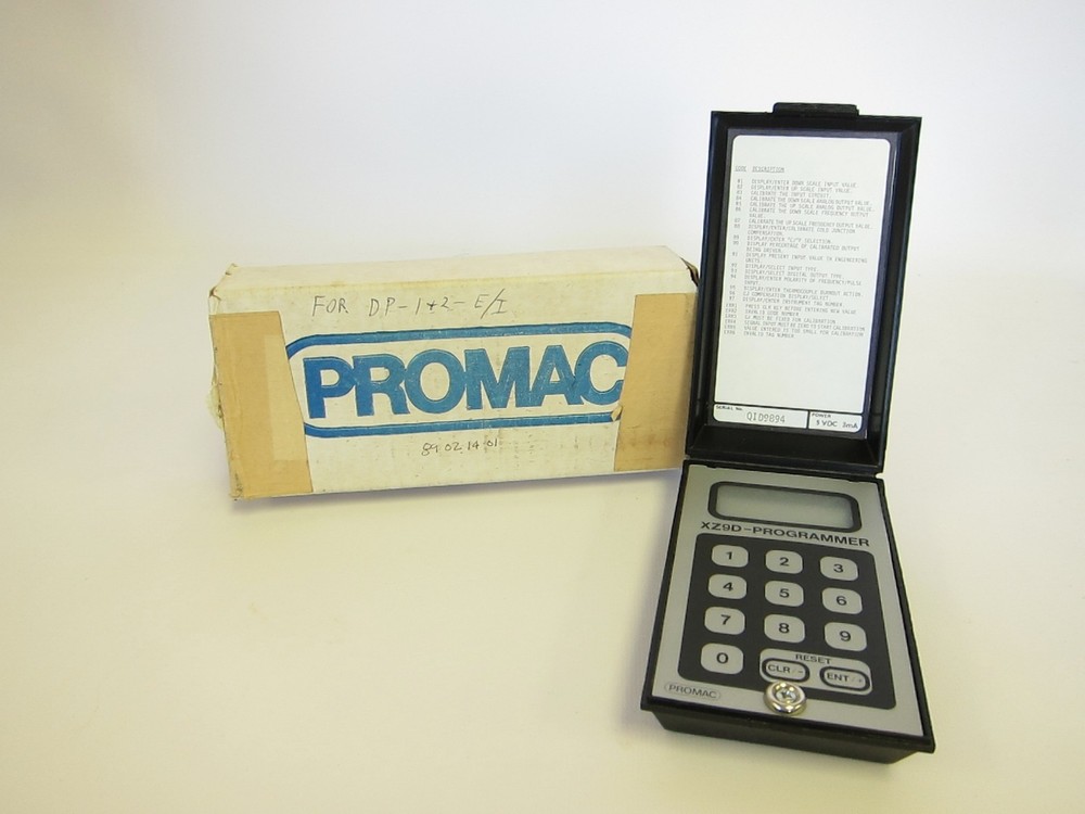Promac XZ9D Programmer 5 VDC 3mA (EXCELLENT CONDITION) 