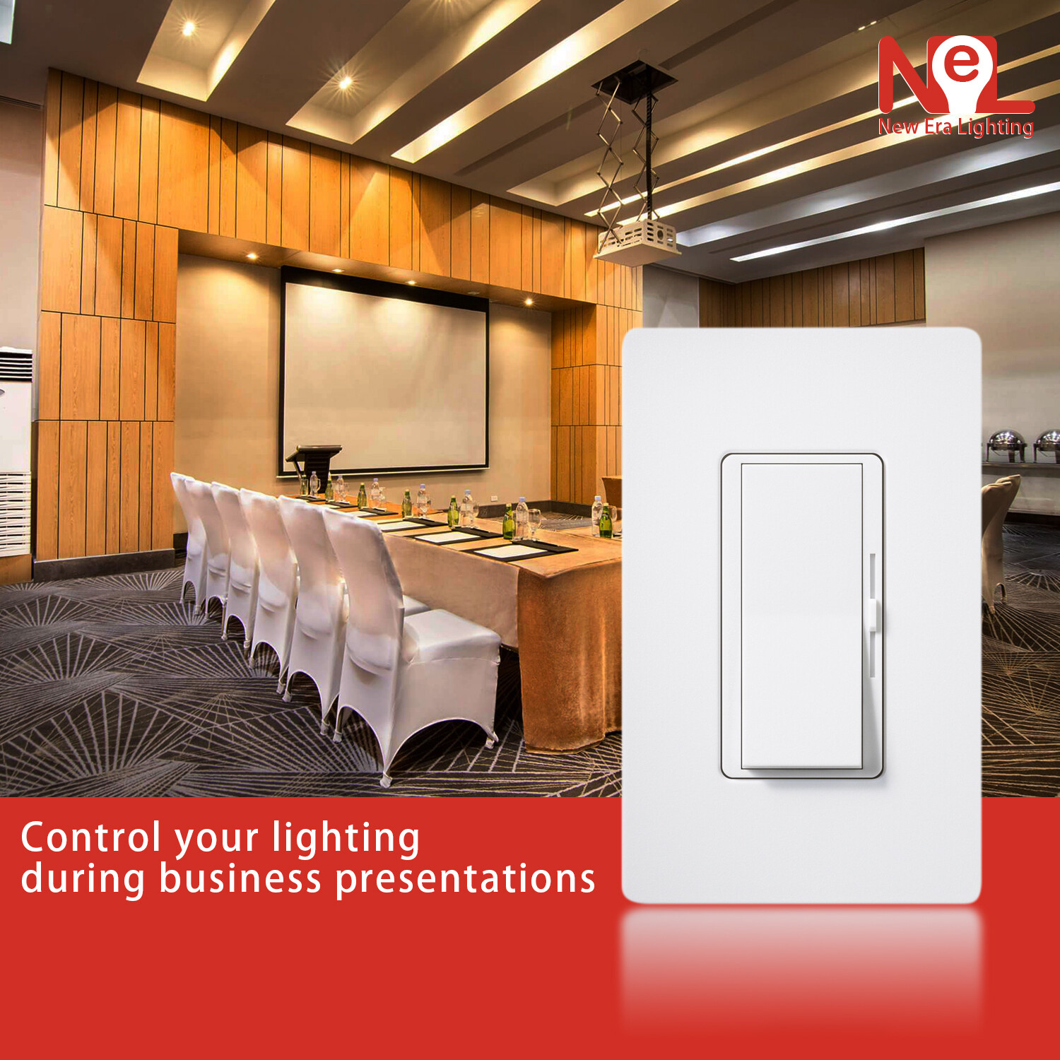 LED Decora Rocker Dimmer, Single & 3-Way Switch, CFL 600W / LED 150W