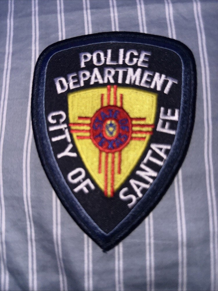 Authentic- Santa fe Tx police shoulder patch
