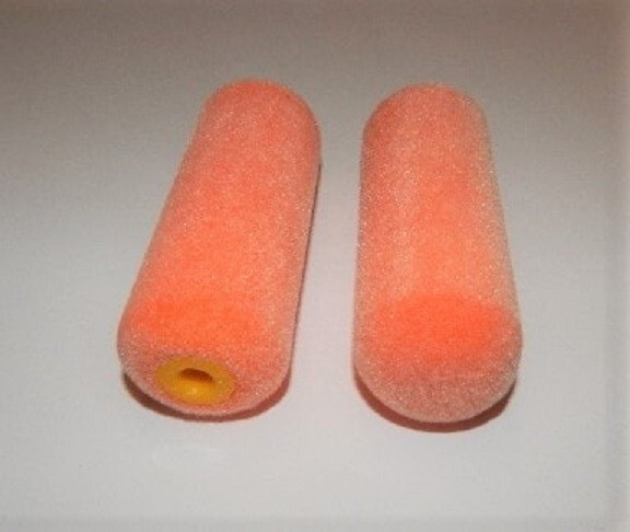 120 - 4" Flocked Foam Mini Paint Rollers