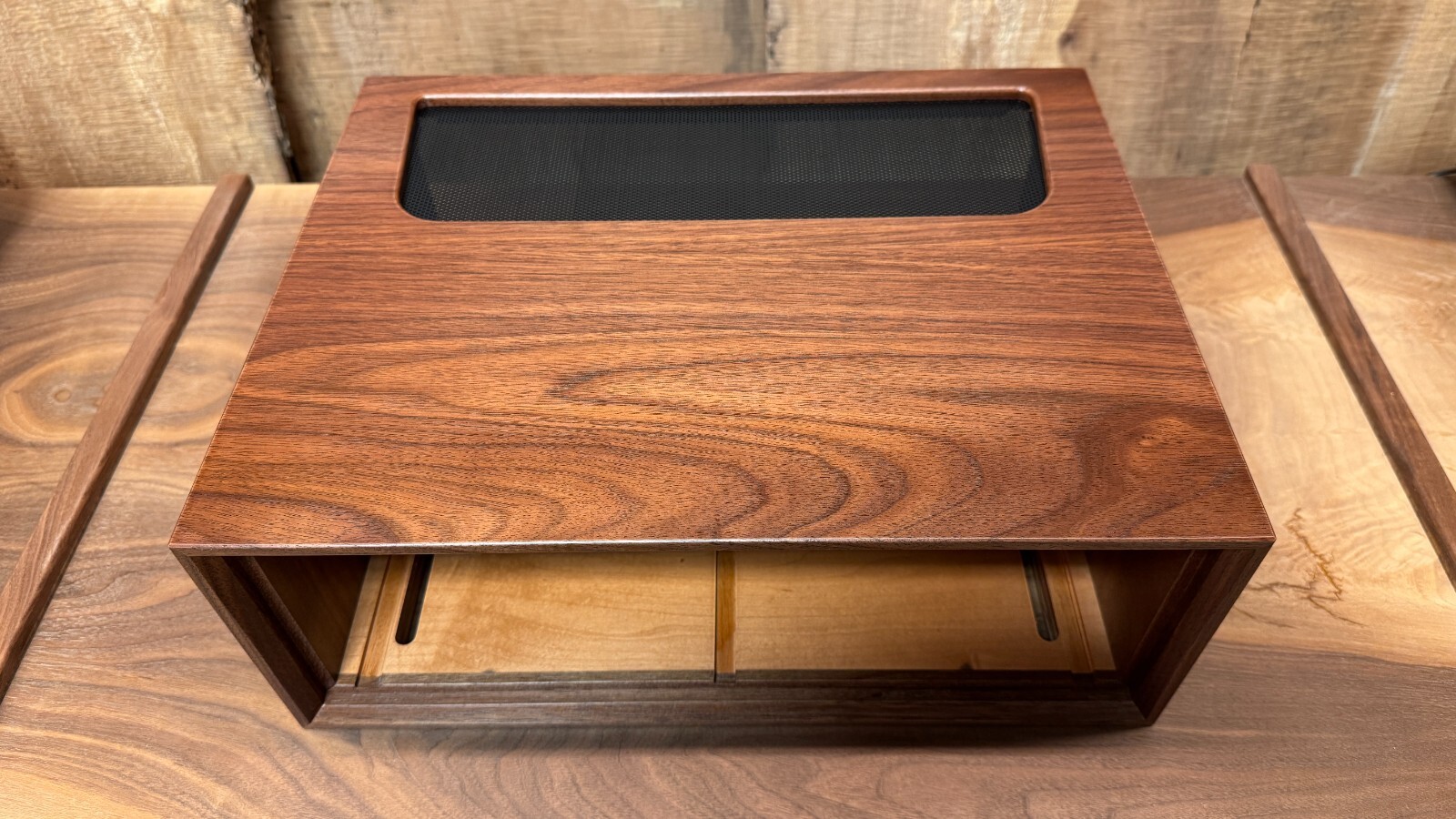 Marantz WC-10 Solid Walnut Custom Cabinet. (Pre-Order)