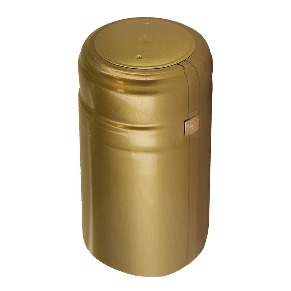Gold PVC Capsules - 100 ct.