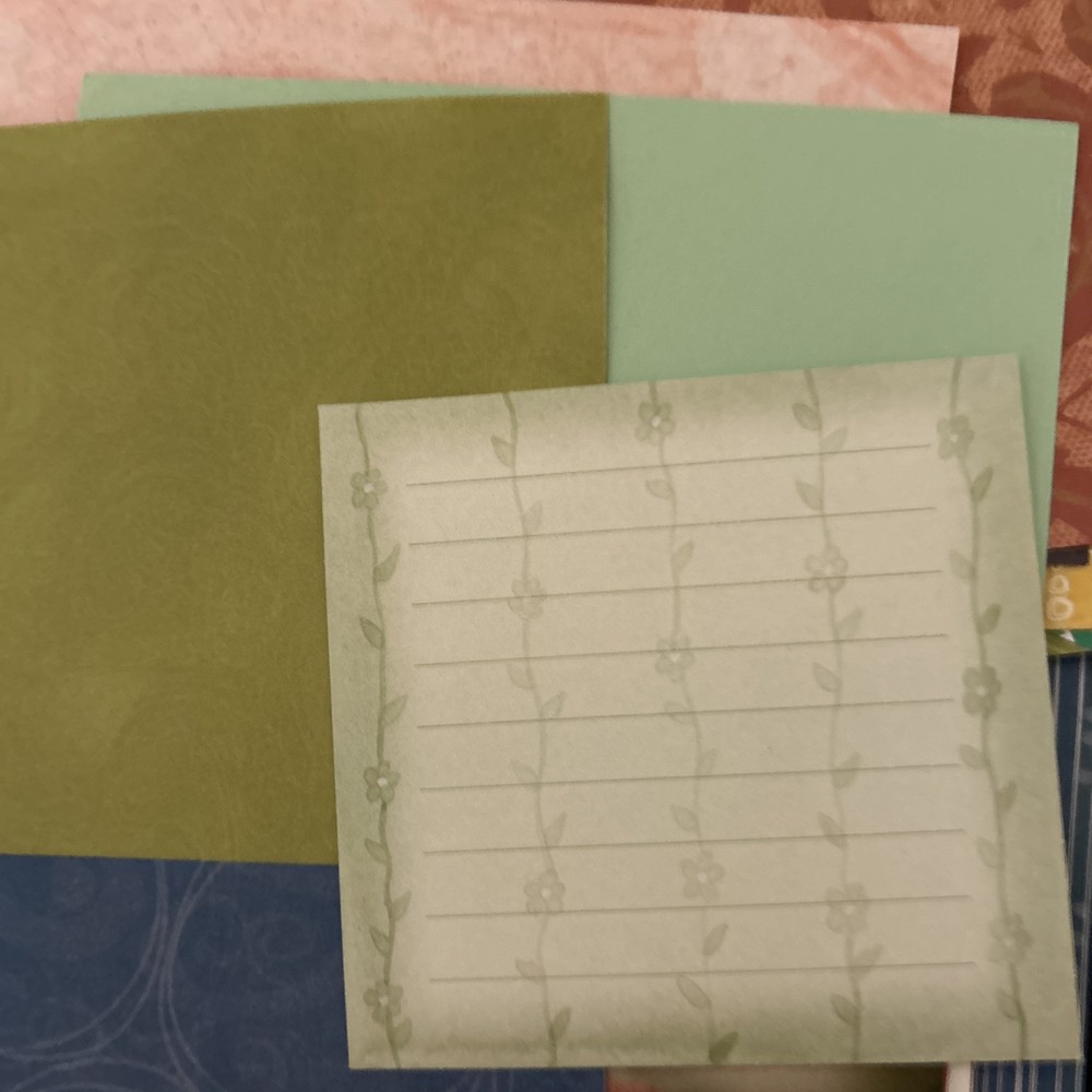 scrapbooking supplies lot used