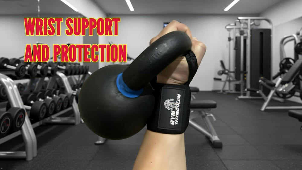 Wrist Wraps - 18-Inch Premium Support Wraps with Thumb Loop for Powerlifting,...