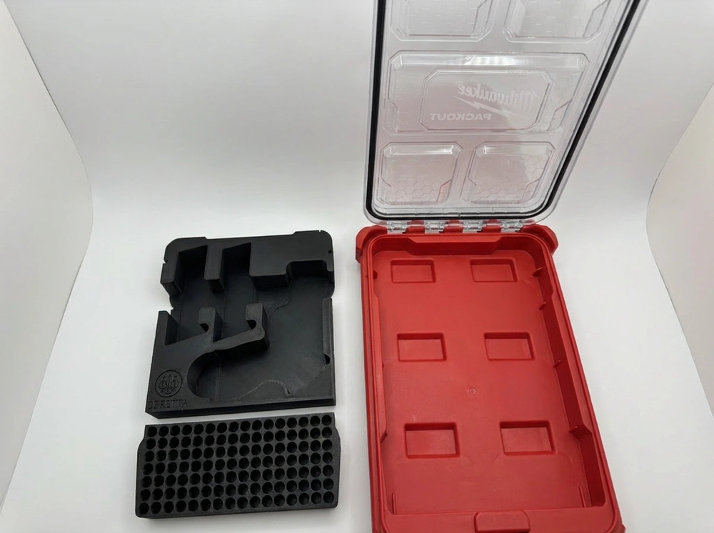 Beretta PX4 Compact Milwaukee PACKOUT Low Profile Bin (Insert Only)