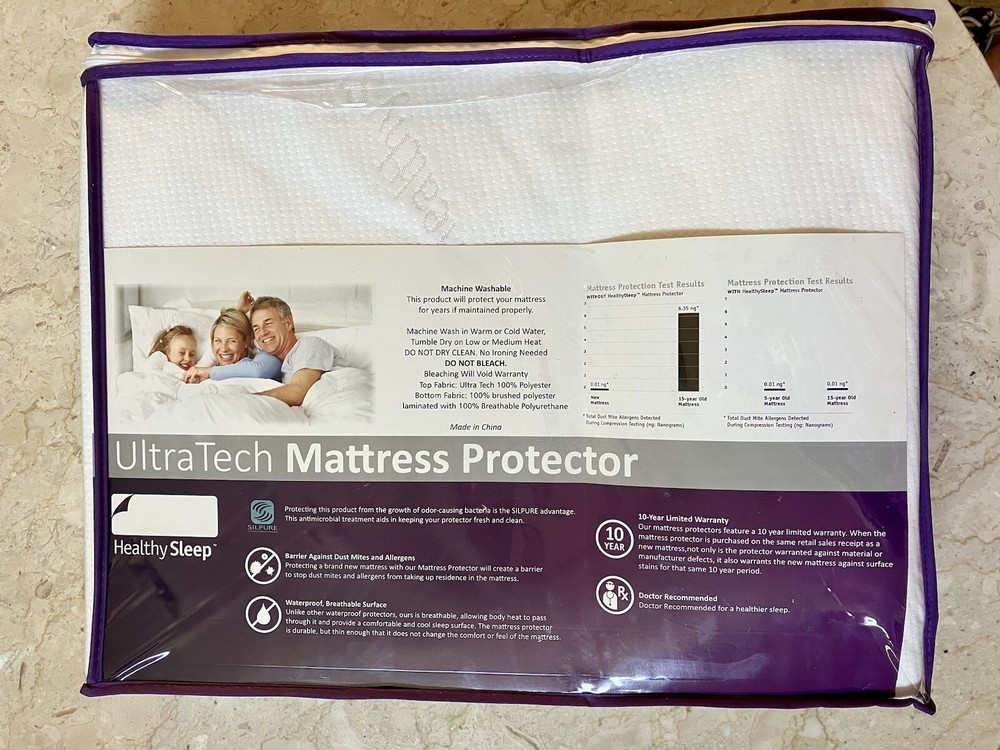 Mattress Protector - Queen - Fitted Sheet Style