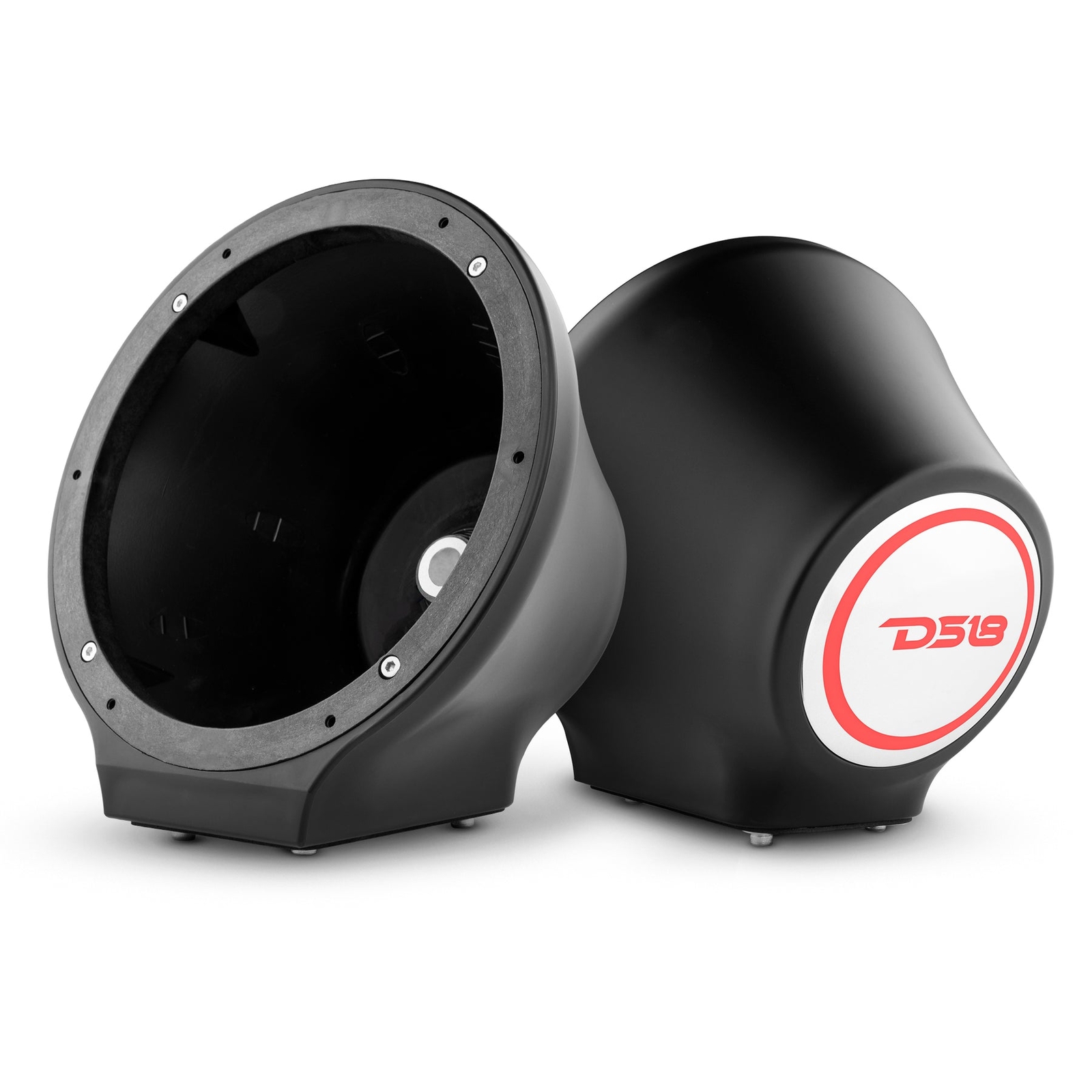 DS18 NXL-JS8/BK  8" Flat Mount POD Universal Enclosure - Marine, Jet SKI, Jeep