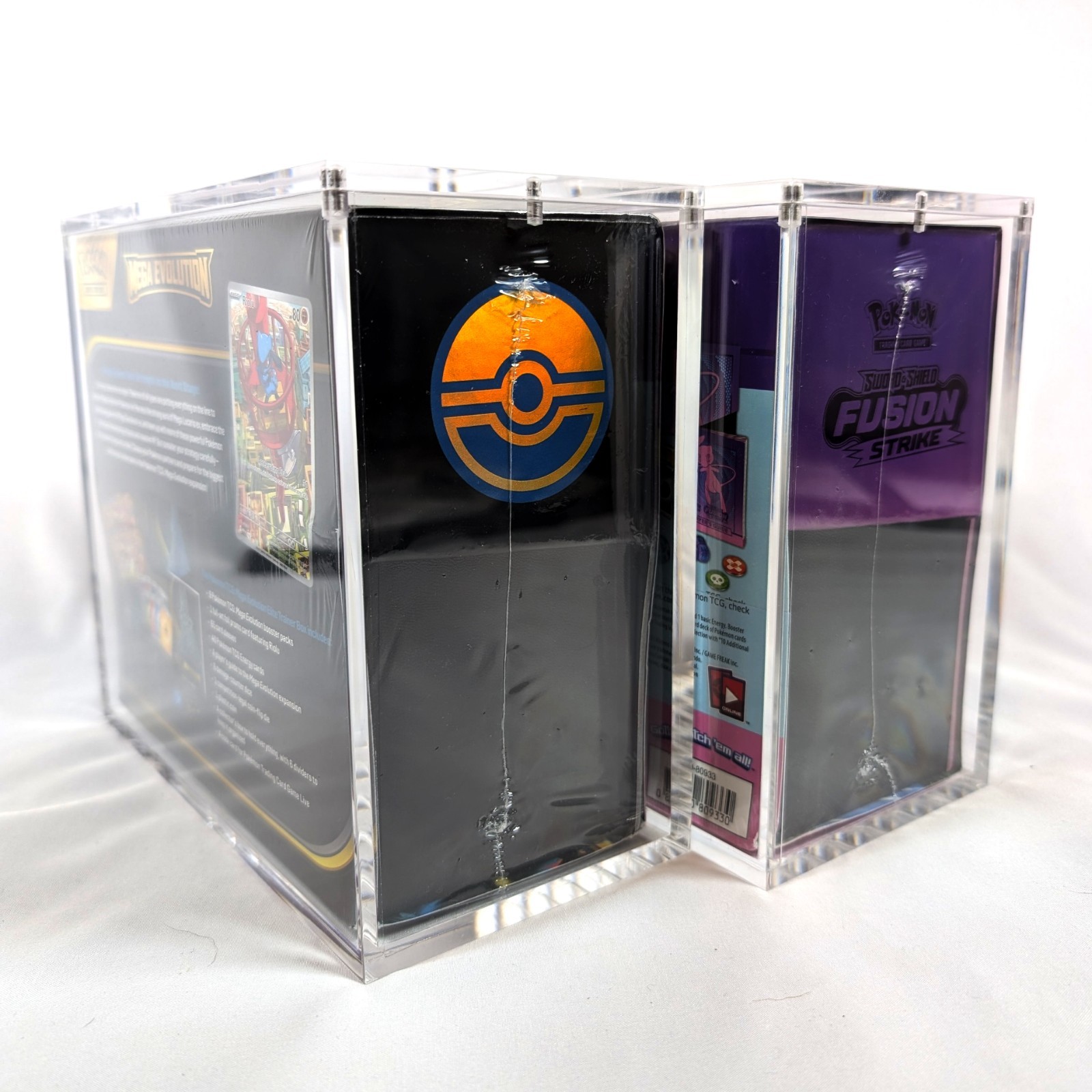 Premium Pokémon ETB Acrylic Case Magnetic Lid UV Safe Elite Trainer Box Case