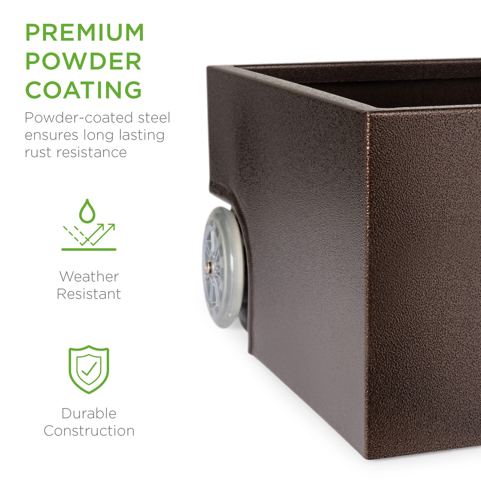 Best Choice Products Portable Steel Umbrella Base Stand Up to 150 lbs Fillable