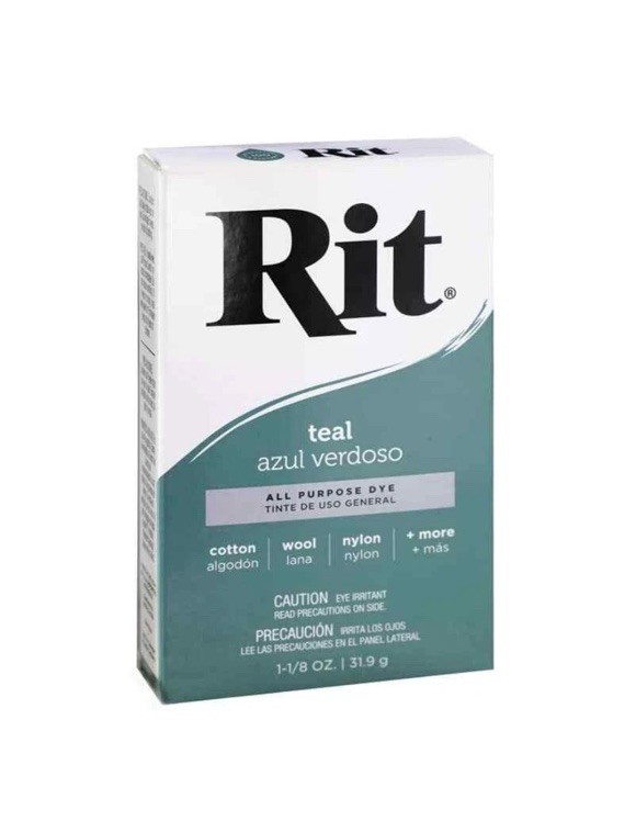 NEW Rit Teal All Purpose Dye Powder
