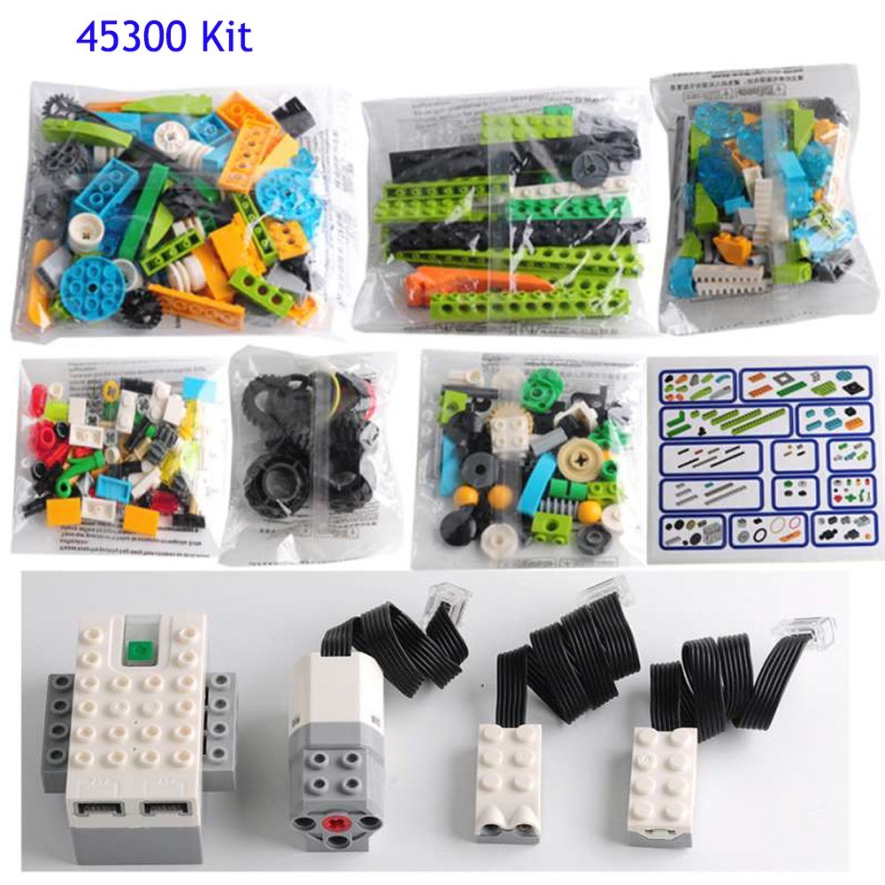 45300 Robot Programmable Smart Hub Sensor Education Kit For We do 2.0 Core Set