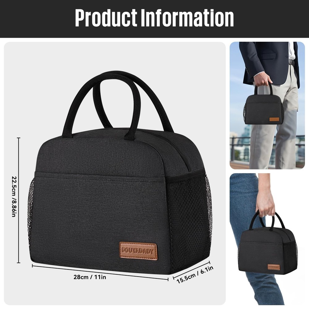 Lunch Bag /Men Lunch /Men (black)