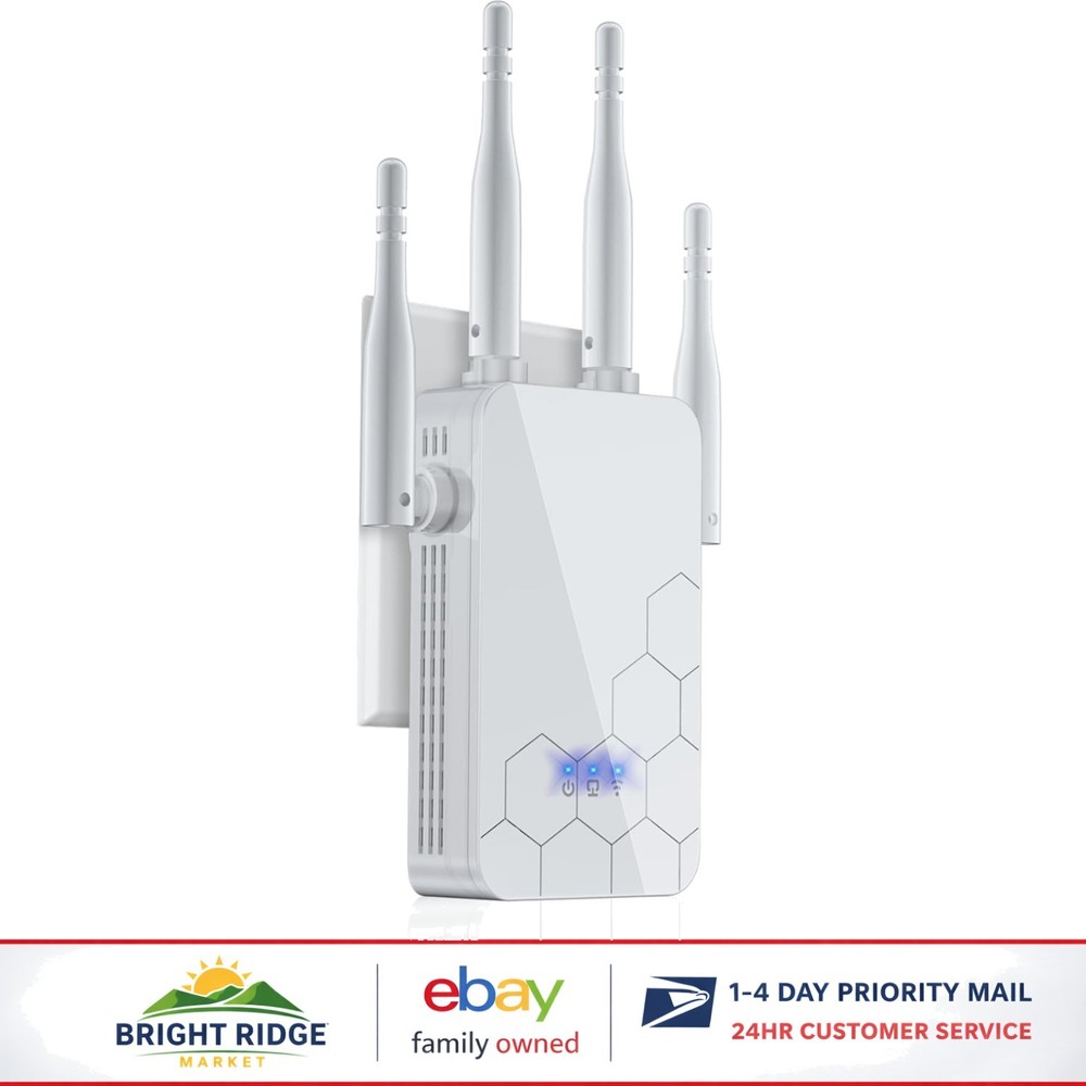 Wireless Router Amplifier with Extended Range for Enhanced Home WiFi Performance