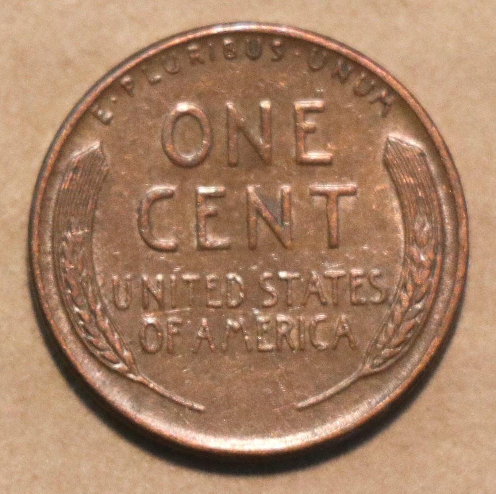 1957 Lincoln Wheat Cent VF Brown