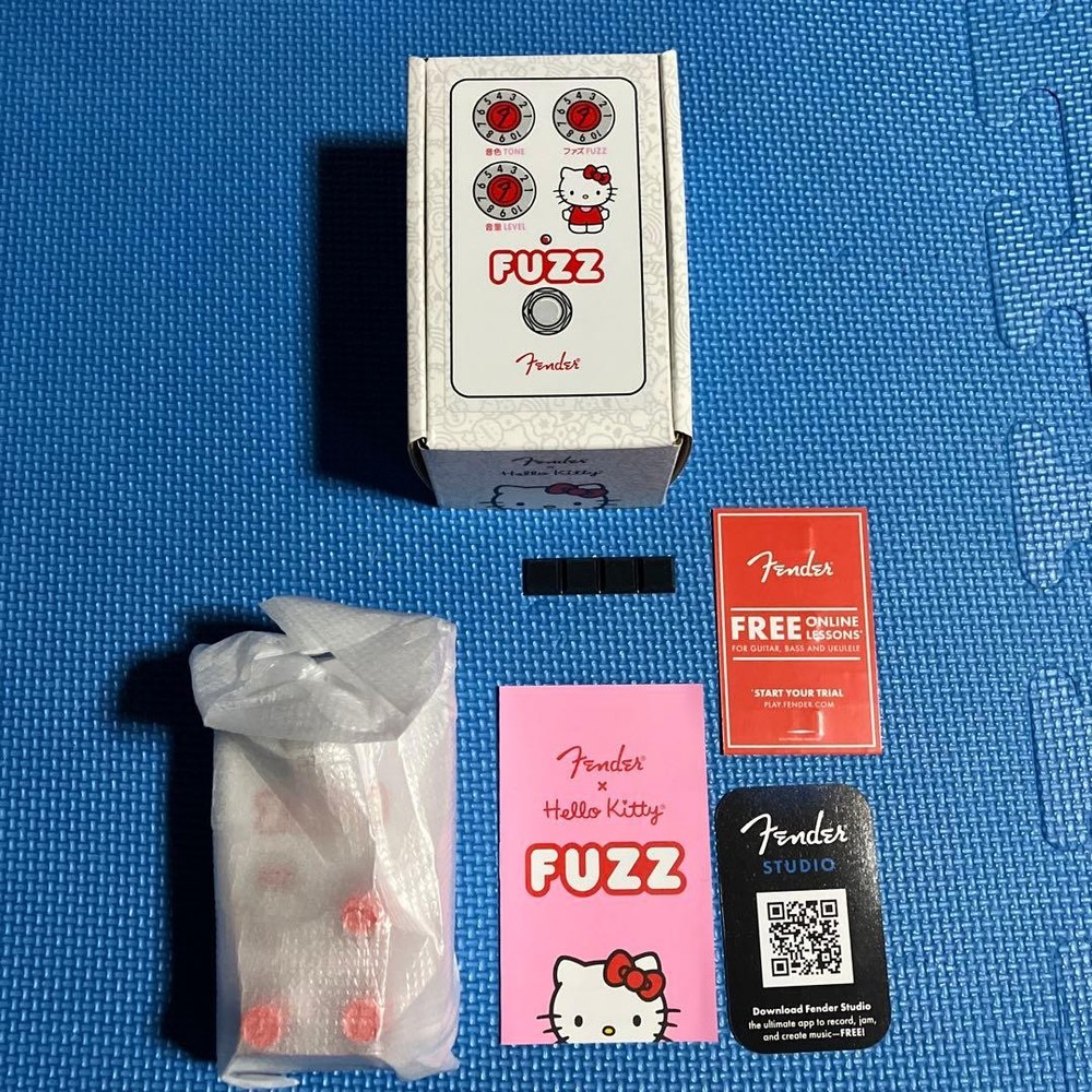 Fender x Hello Kitty Fuzz Pedal White