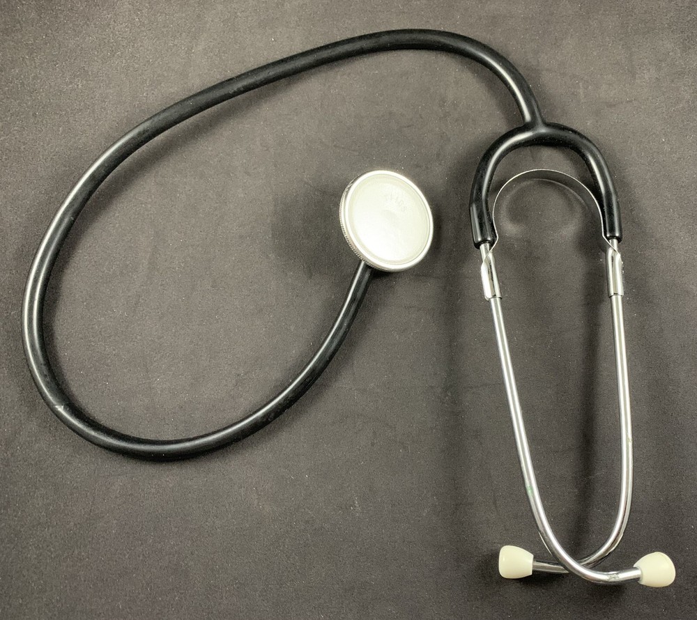 30 inch Lightweight Black Stethoscope
