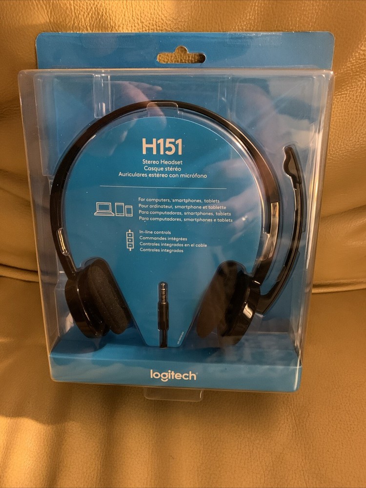 Logitech H151 Stereo Multi Device Headset with In Line Controls