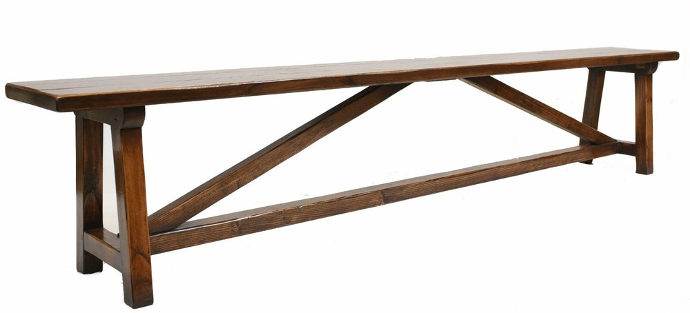 Bespoke Oak Bench Farmhouse Dining Seating